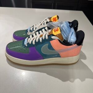 Nike Air Force 1 Low x Undefeated Multi-Patent Wild Berry